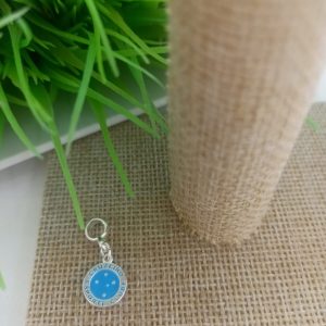 Berloque Cruzeiro semijoia prata