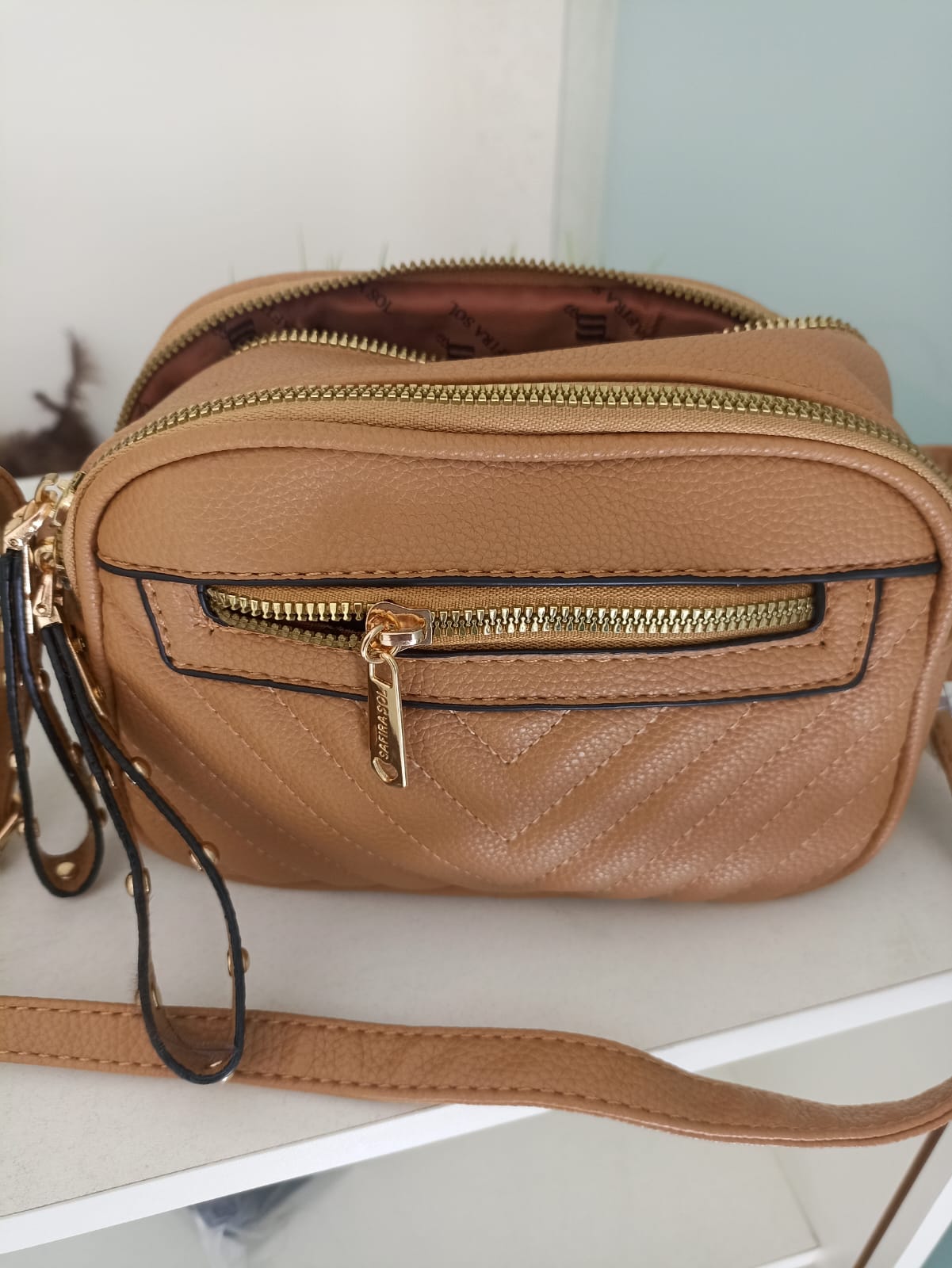 Bolsa Caramelo Safira Sol